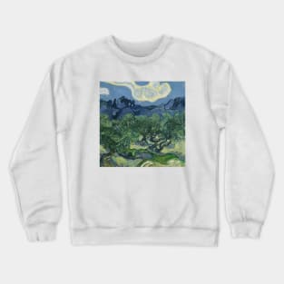 Vincent Van Gogh- Olive Trees Crewneck Sweatshirt